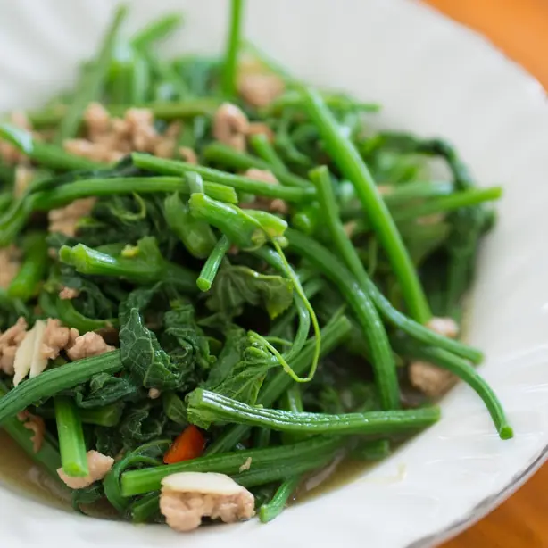 Foto von Mexikanische Chayote-Pfanne – fertig angerichtet