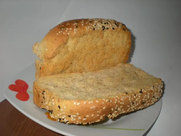 Foto von Griechisches Paximadi Brot – fertig angerichtet