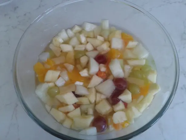 Foto von Französische Gemüse-Macédoine – fertig angerichtet