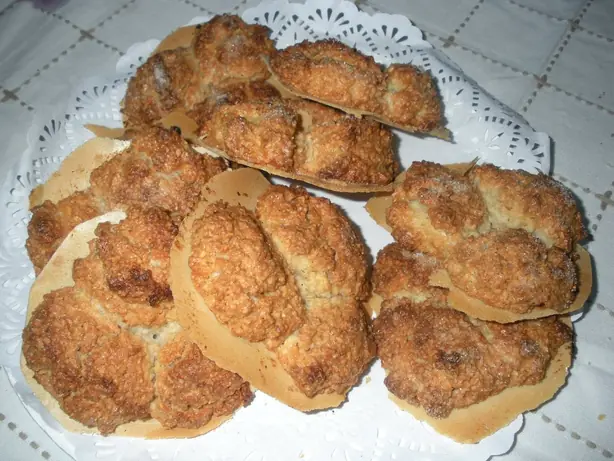 Foto von Klassische Mandelkekse – fertig angerichtet