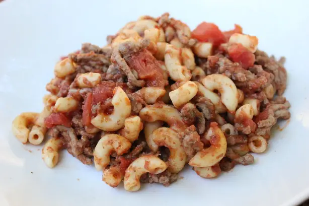 Foto von American Chop Suey – fertig angerichtet