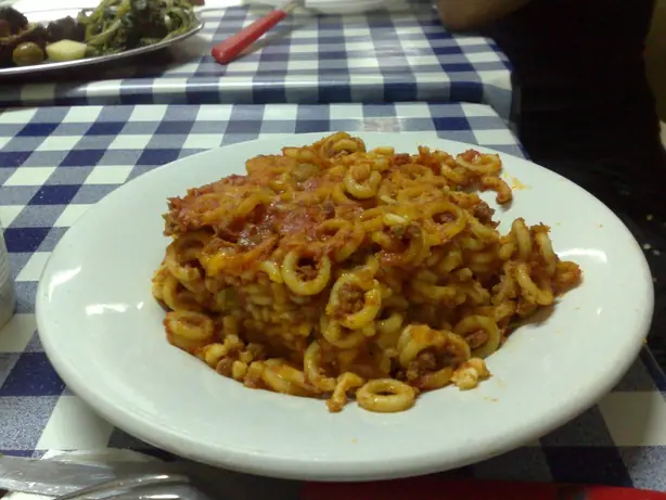 Foto von Gebackene Anelletti aus Sizilien – fertig angerichtet