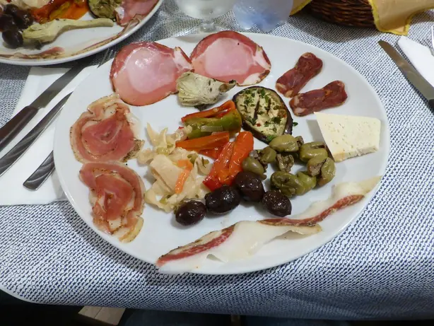 Foto von Kalabrische Pasta ca Muddica – fertig angerichtet