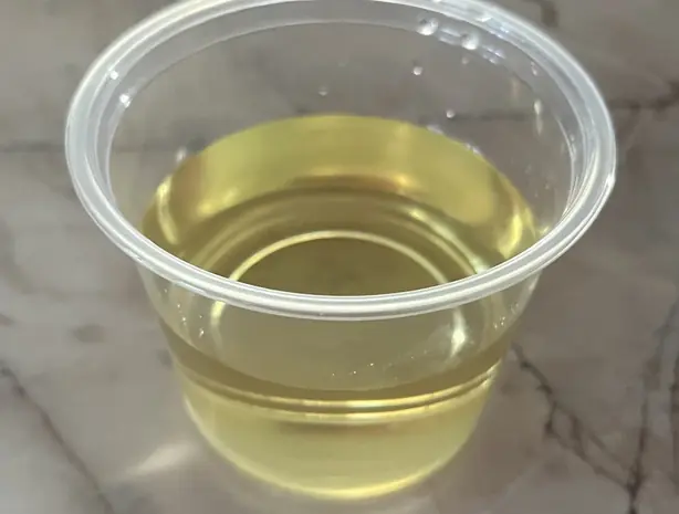 Foto von Arabischer Qatir-Sirup mit Rosenwasser – fertig angerichtet