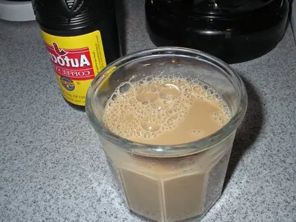 Foto von Rhode Island Coffee Milk Original – fertig angerichtet