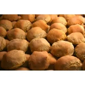 Foto von Ligurisches Baxin mit Fenchel und Zitrone – fertig angerichtet