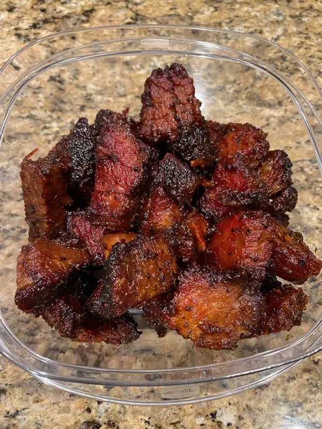 Foto von Kansas City Burnt Ends Original – fertig angerichtet