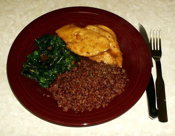 Foto von Bhutanischer Roter Reis klassisch – fertig angerichtet