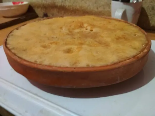 Foto von Bengalischer Süßjoghurt Curd of Bogra – fertig angerichtet