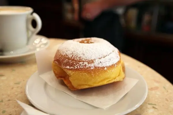 Foto von Toskanische Bomboloni mit Marmelade – fertig angerichtet