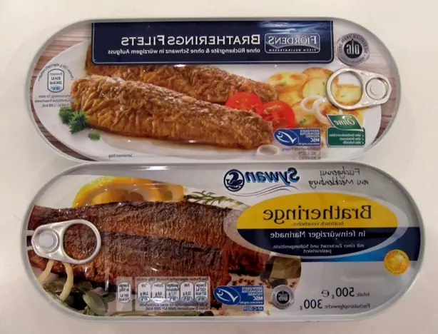 Foto von Norddeutsches Brathering klassisch – fertig angerichtet