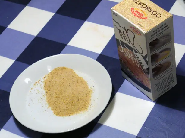 Foto von Klassische Paniermehl-Herstellung – fertig angerichtet