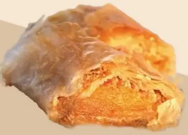 Foto von Serbischer Bundevara Kürbisstrudel – fertig angerichtet