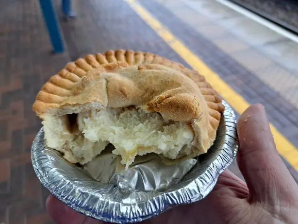 Foto von Lancashire Butter Pie klassisch – fertig angerichtet