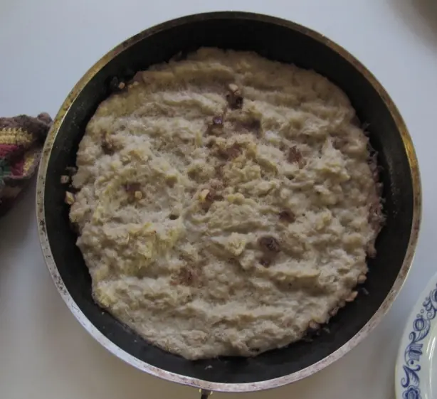 Foto von Erzgebirgischer Buttermilchgetzen – fertig angerichtet