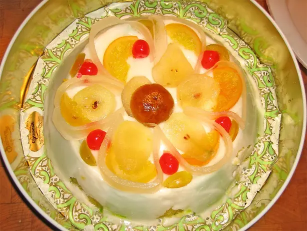 Foto von Klassische Cassata Siciliana (2) – fertig angerichtet