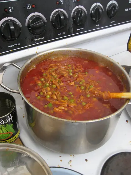 Foto von Südafrikanisches Chakalaka Klassisch – fertig angerichtet