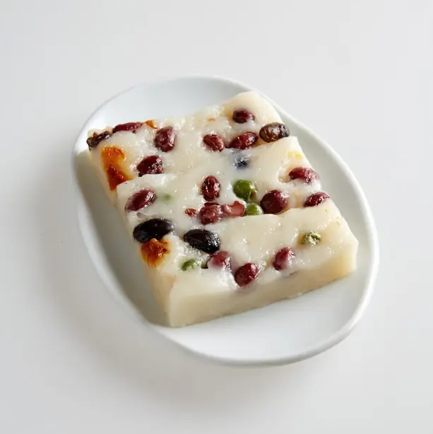 Foto von Klassische Koreanische Chapssal-tteok (2) – fertig angerichtet