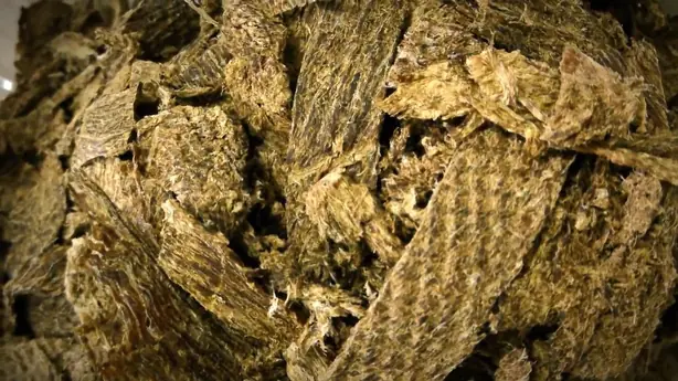 Foto von Südamerikanisches Charqui Trockenfleisch – fertig angerichtet