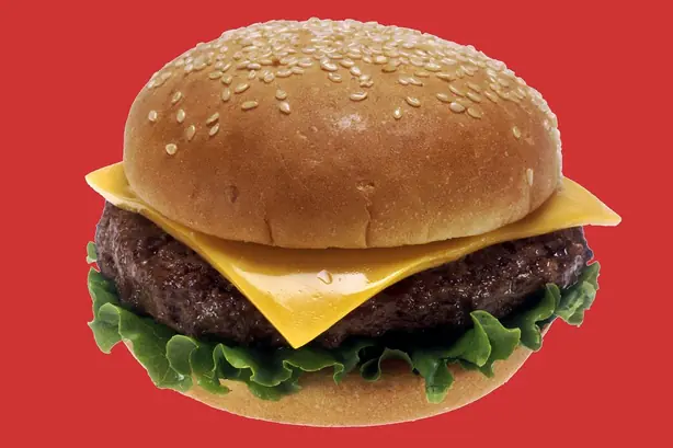 Foto von Angus Burger selbst gemacht – fertig angerichtet