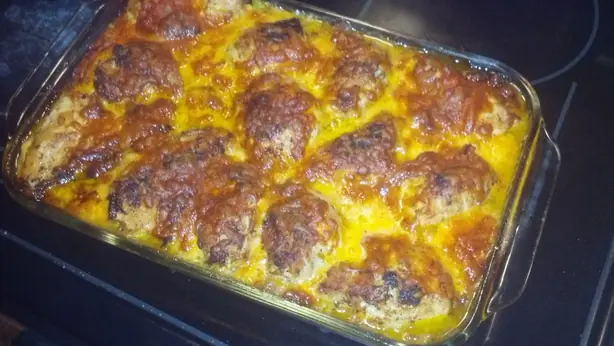 Foto von New Yorker Chicken Divan Klassisch – fertig angerichtet