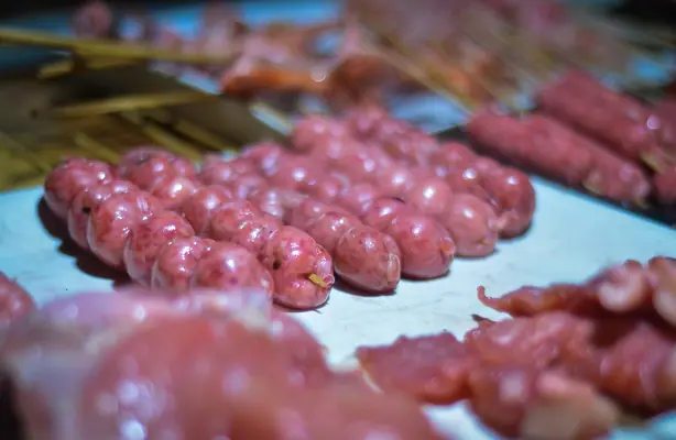 Foto von Süße Chorizo de Cebu Klassisch – fertig angerichtet