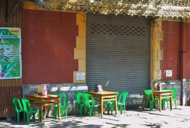 Foto von Burmesischer Milchtee Original – fertig angerichtet