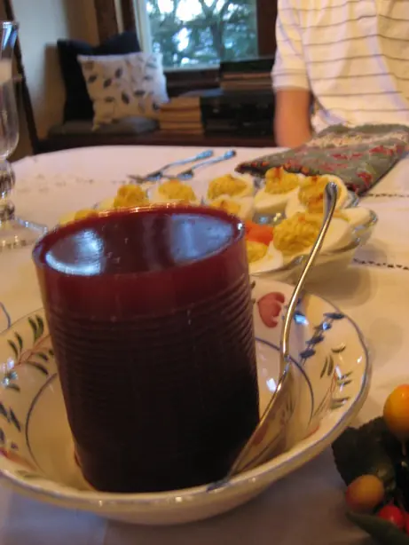 Cranberry Sauce from can – Foto: Daniel Morrison from Holland,  (CC BY 2.0)