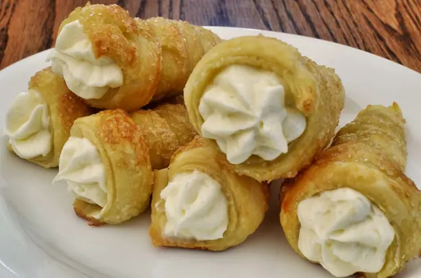 Foto von Klassische Schillerlocken mit Sahne – fertig angerichtet