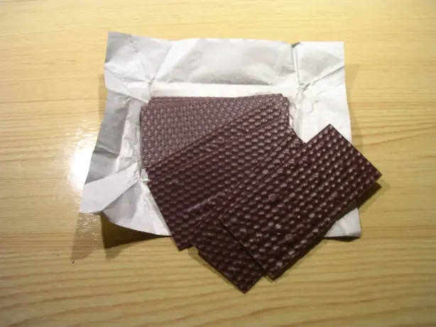 Foto von Dänische Pålægschokolade selbstgemacht – fertig angerichtet