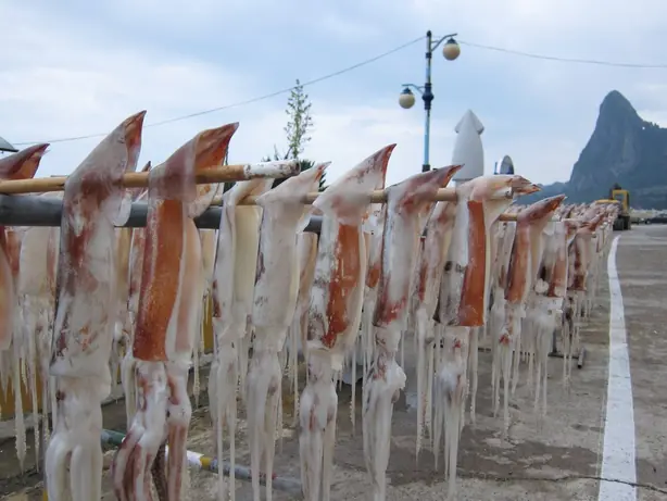 Foto von Klassische Calamari Fritti – fertig angerichtet
