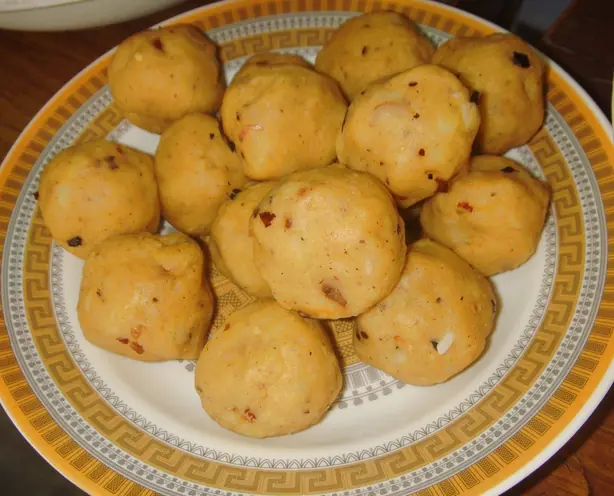 Foto von Aloo Chokha – Bihari Kartoffeln – fertig angerichtet