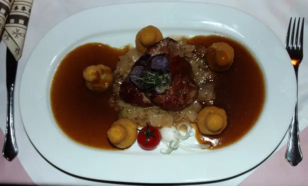 Foto von Feines Champagnerkraut mit Kümmel (2) – fertig angerichtet