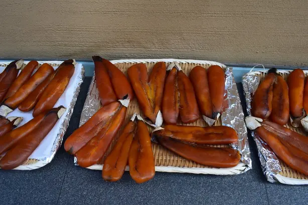 Foto von Sardische Spaghetti alla Bottarga – fertig angerichtet