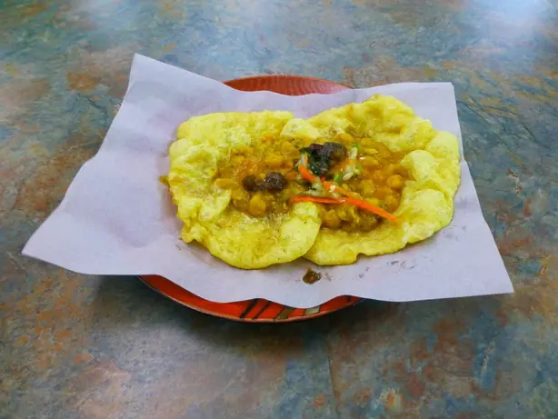 Foto von Trinidadische Doubles klassisch – fertig angerichtet