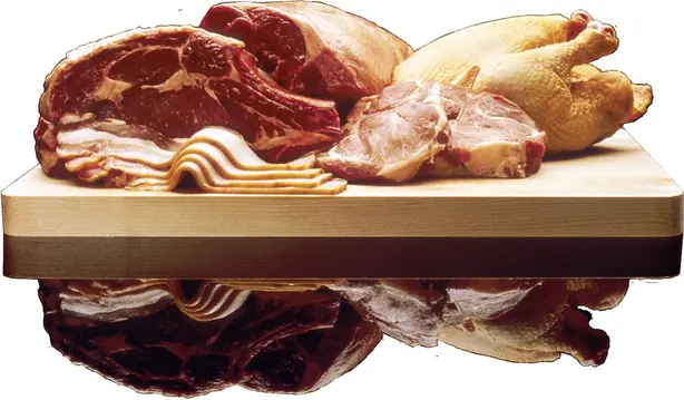 Foto von Klassisches Beef Jerky (Dörrfleisch) – fertig angerichtet