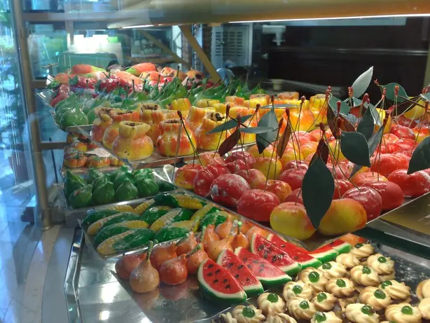 Foto von Sizilianische Frutta Martorana – fertig angerichtet