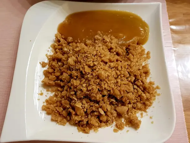 Foto von Fränkische Buchweizen-Semmede – fertig angerichtet