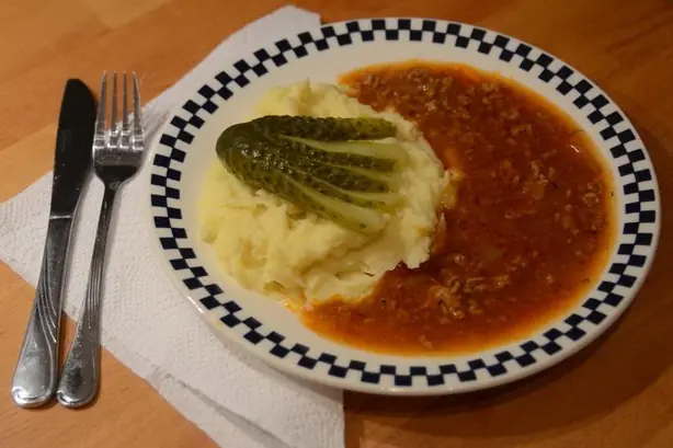 Foto von Klassische Berliner Beamtenstippe – fertig angerichtet