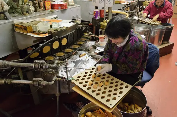 Foto von Klassische Glückskekse selbstgemacht – fertig angerichtet