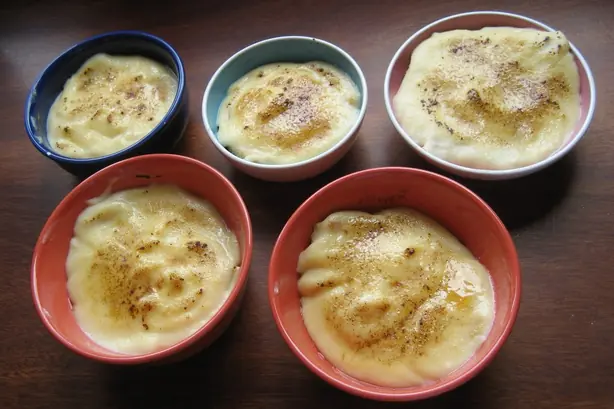 Foto von Baskisches Schichtdessert Goxua – fertig angerichtet