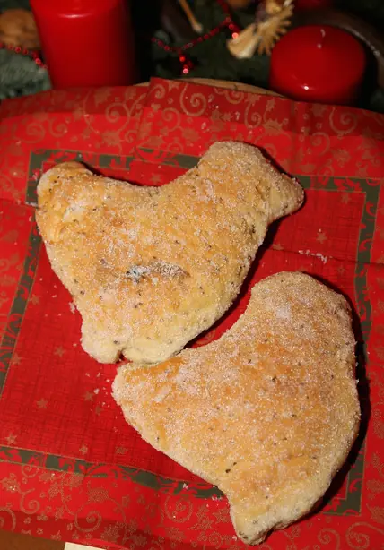 Foto von Westfälische Klaushähnchen mit Anis – fertig angerichtet