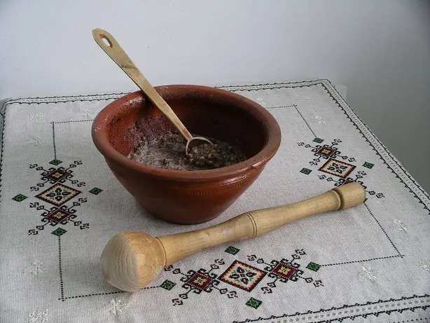 Foto von Klassische Ukrainische Kutja – fertig angerichtet