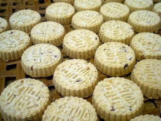 Foto von Klassische Macau Mandelkekse – fertig angerichtet