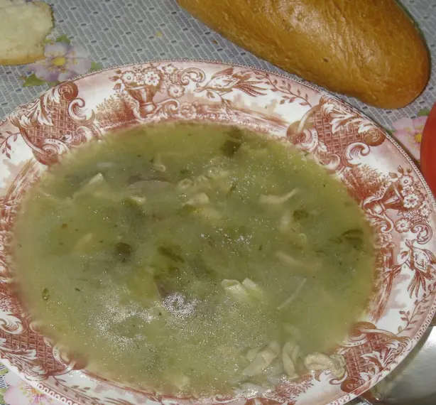 Foto von Griechische Ostersuppe Magiritsa – fertig angerichtet