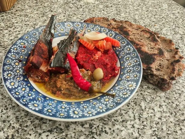 Foto von Tunesische Harissa Paste – fertig angerichtet