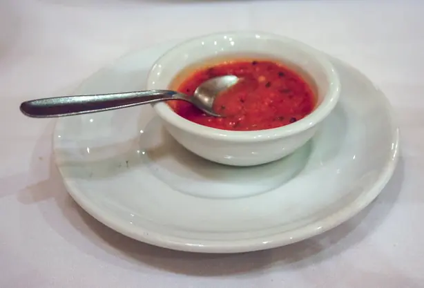 Foto von Bolivianische Salsa Llajua klassisch – fertig angerichtet