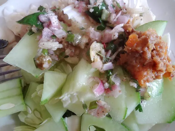 Foto von Karibische Sauce Chien klassisch – fertig angerichtet