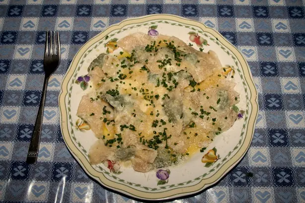 Schlutzkrapfen – Foto: David Kostner (CC BY-SA 3.0 DE)