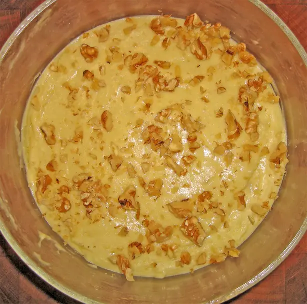 Foto von Griechische Skordalia mit Kartoffeln – fertig angerichtet